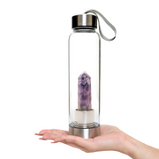 Amethyst Crystal Water Bottle (500 ml)