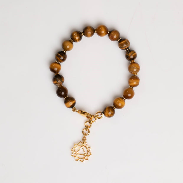 Manipura Mala Bracelet - Buddhist Wrist Mala Beads